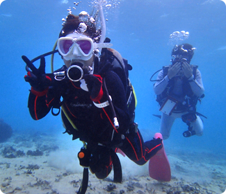 ビーチ体験ダイビング・上級クラス