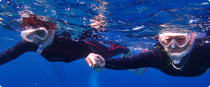 シュノーケリング